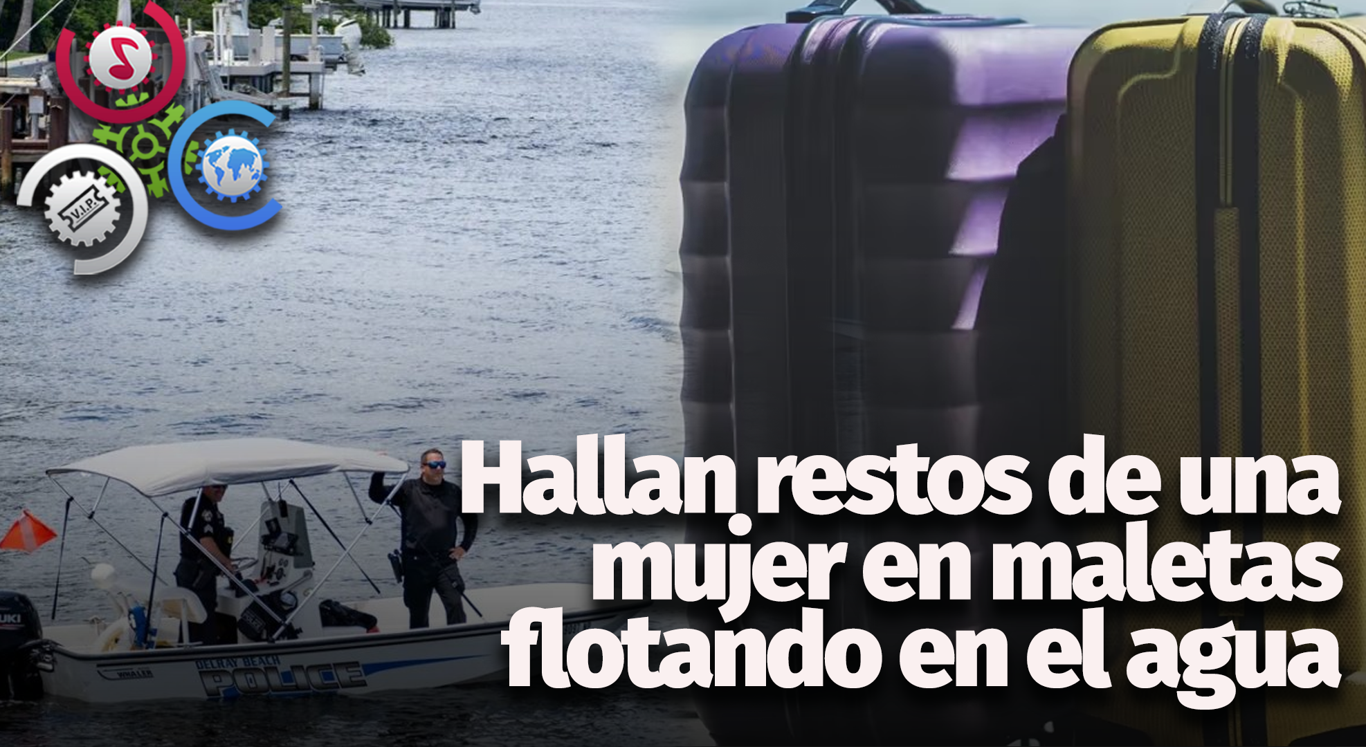 Hallan Restos De Una Mujer En Maletas Flotando En Canal De Florida