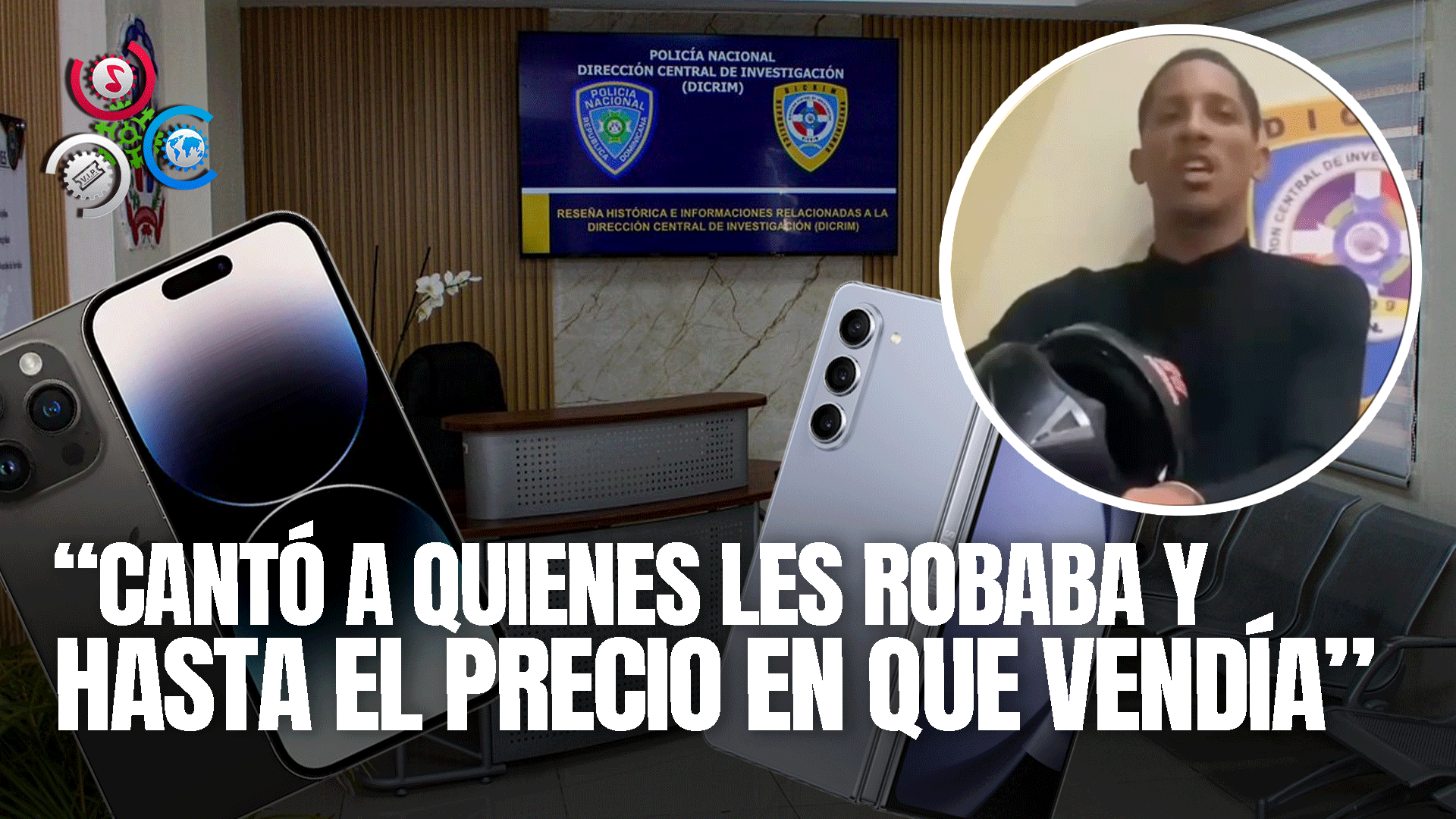 Capturan Ladrón Que Se Dedicaba A Robar Celulares Y Revenderlos En SD