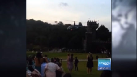 ¡SUSANTISIMA! Helicóptero Se Estrella Con Novia Adentro En Brasil