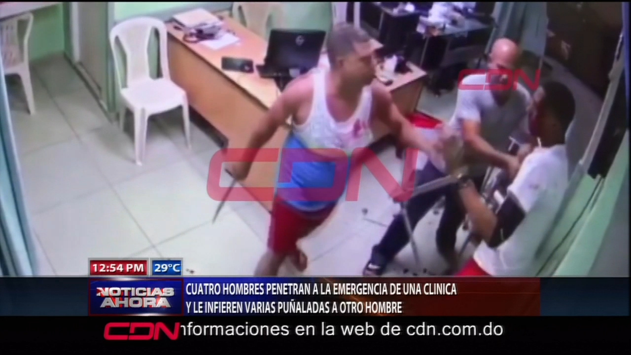 Cuatro Hombres Penetran A La Emergencia De Una Clínica Y Le Infieren Varias Puñaladas A Otro Hombre