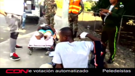 Accidente En Autopista Duarte Deja Saldo De Dos Personas Heridas