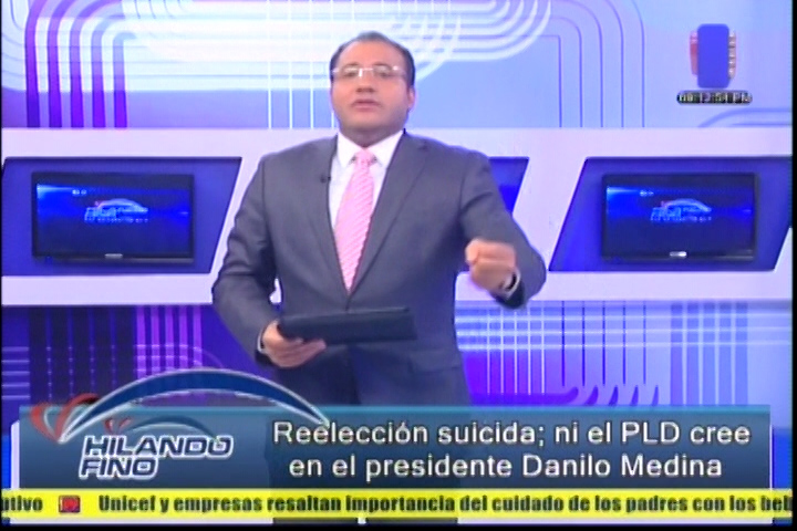 Salvador Holguín: “Reelección Suicida; Ni El PLD Cree En El Presidente Danilo Medina”