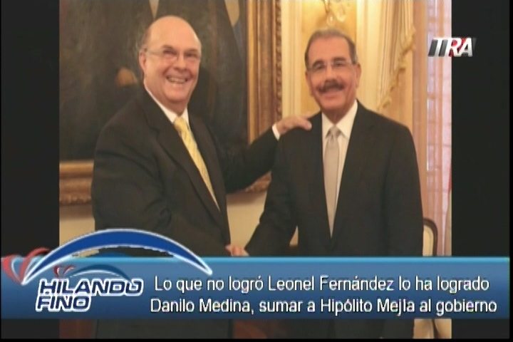 Salvador Holguín Cuestiona A Hipólito Mejía En Hilando Fino