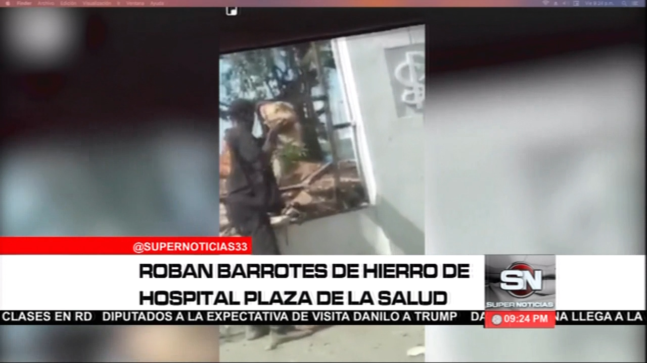 Viral En Las Redes Hombre Que Roba Barrotes De Hierro De La Plaza De La Salud