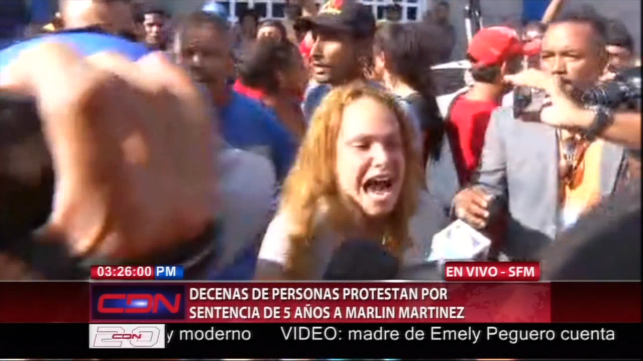 Así Reaccionó El Pueblo De SFM A La Sentencia En Caso Emely Peguero 30 Y 5