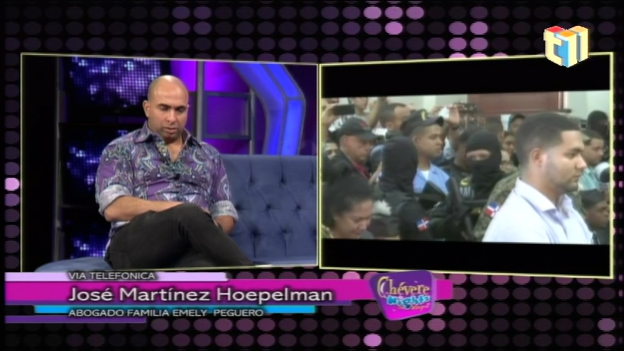 Conversando Con El Abogado José Hoepelman Sobre La Sentencia Del Caso Emely Peguero