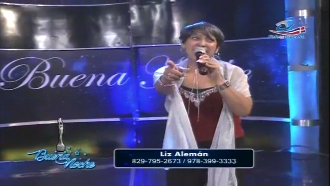 Majestuosa Presentación De Liz Alemán En Buena Noche