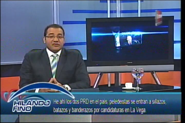 Salvador Holguín Comenta Sobre El Rebú Entre Miembros Del PLD A Los Golpes En La Vega #Video