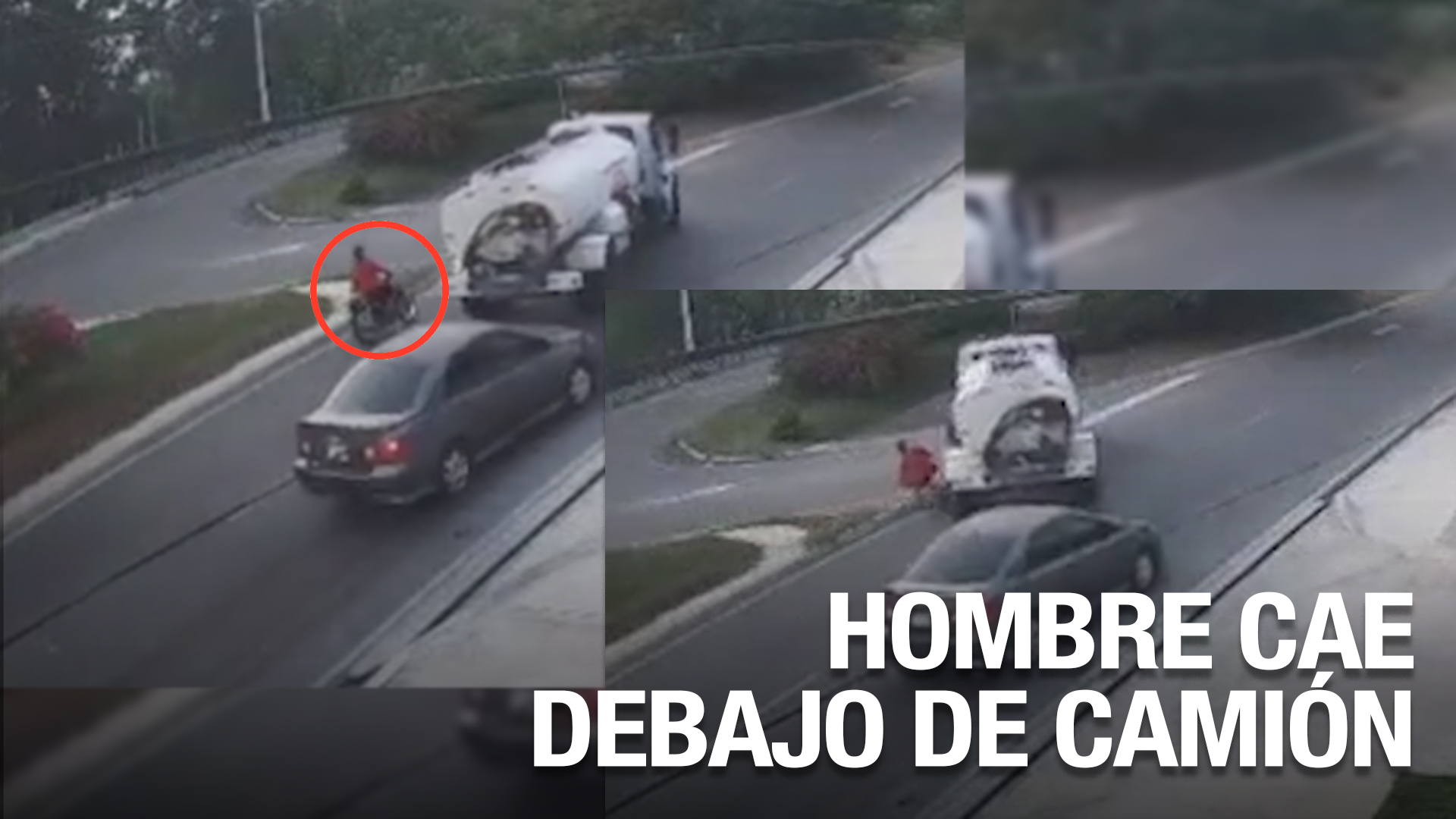 ¡IMÁGENES SENSIBLES! Un Hombre Le Disparó A Una Mujer Y Luego La Lanzó Desde En Vehículo En Marcha