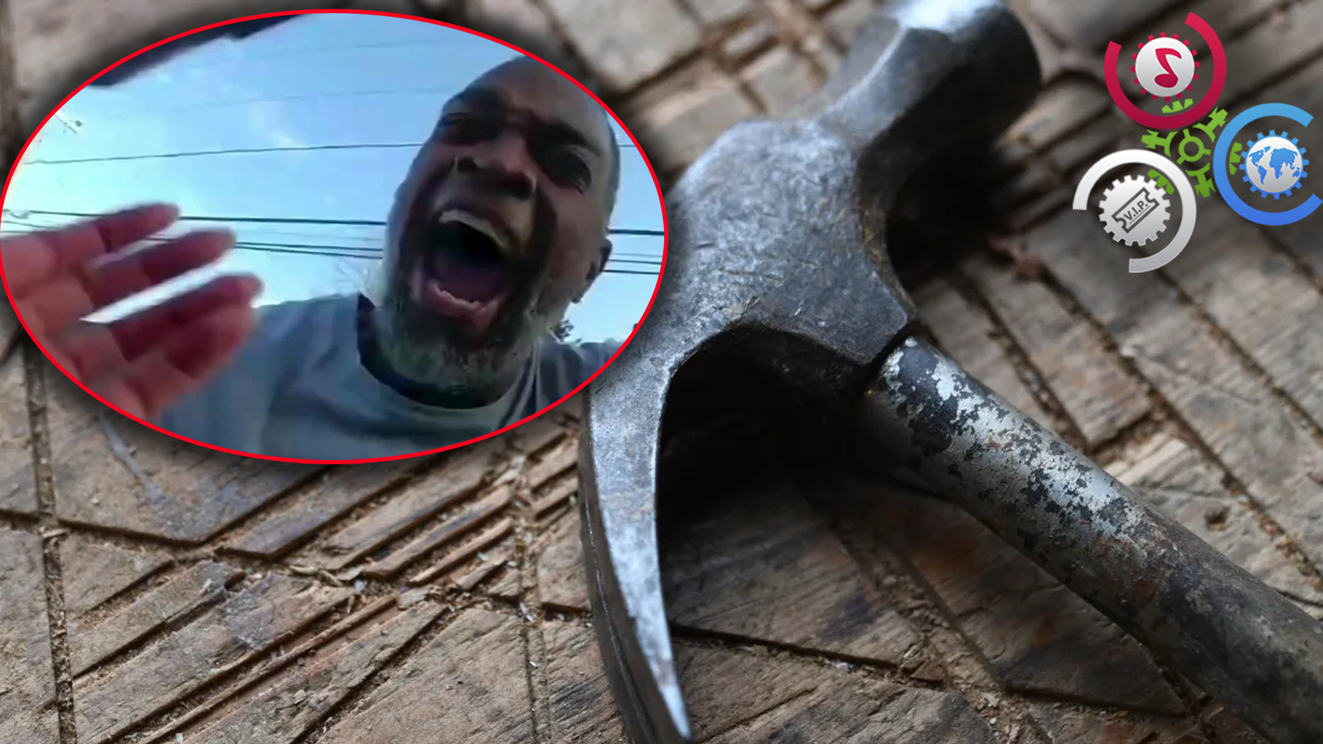 Hombre Enloquecido Ataca A Martillazos A Una Oficial De Policía