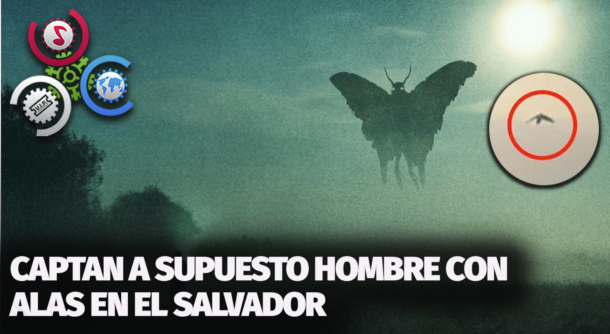 Captan A Supuesto Hombre Con Alas En El Salvador