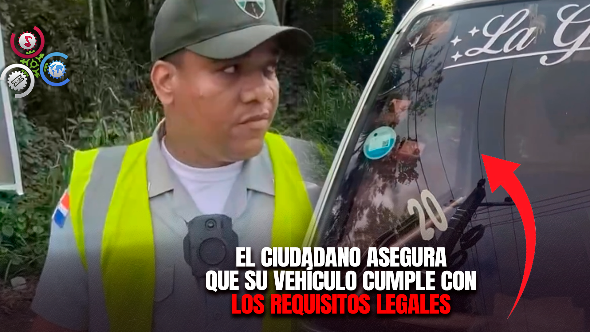 Hombre Denuncia Presunto Abuso De Agentes De La Digesett Tras Recibir Multa Por Supuesto Cristal En Mal Estado