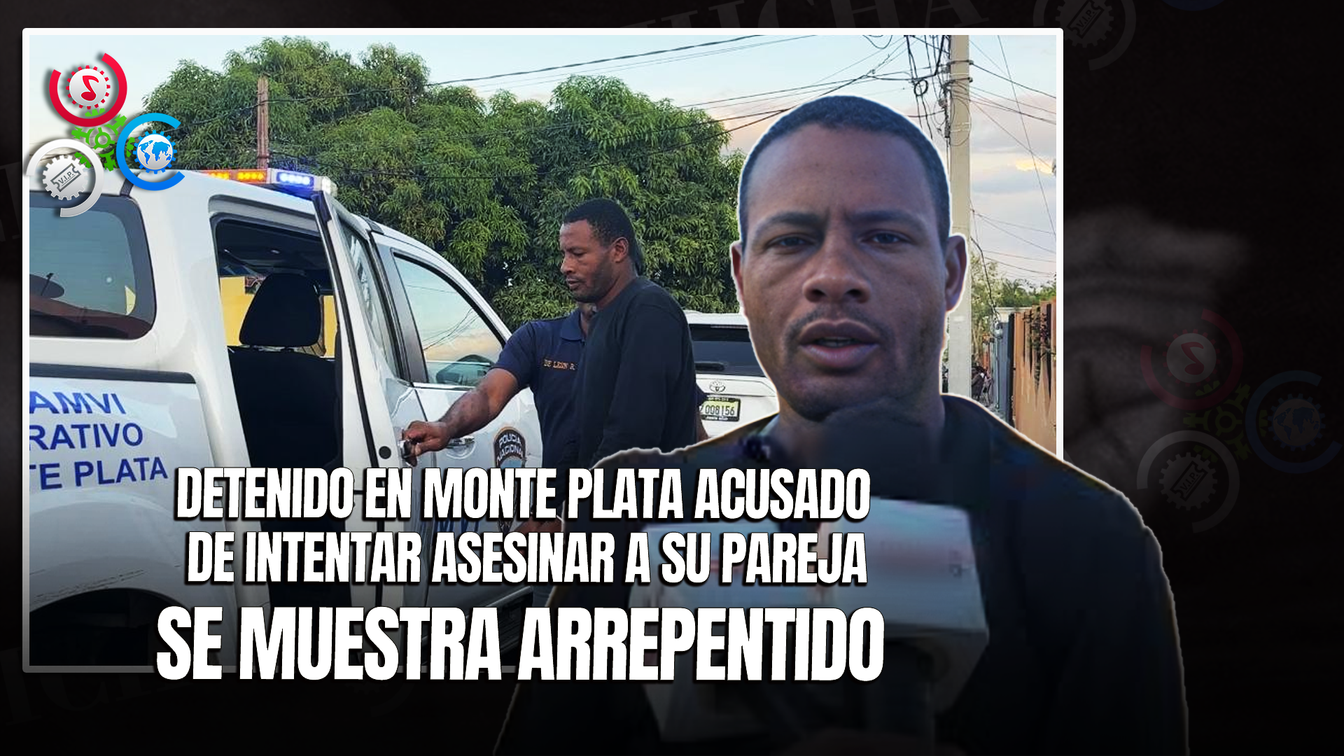 “Sus Amigas Me Llenaron La Cabeza”, Dice Hombre Detenido Por Intentar Matar A Su Pareja En Monte Plata