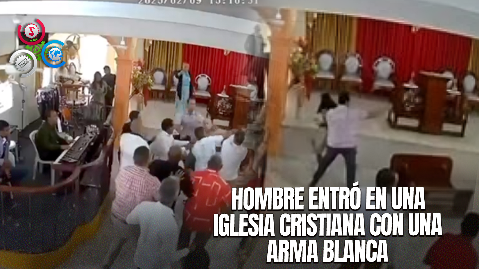 Hombre Entra A Iglesia Y Hiere A Varias Personas Con Un Puñal