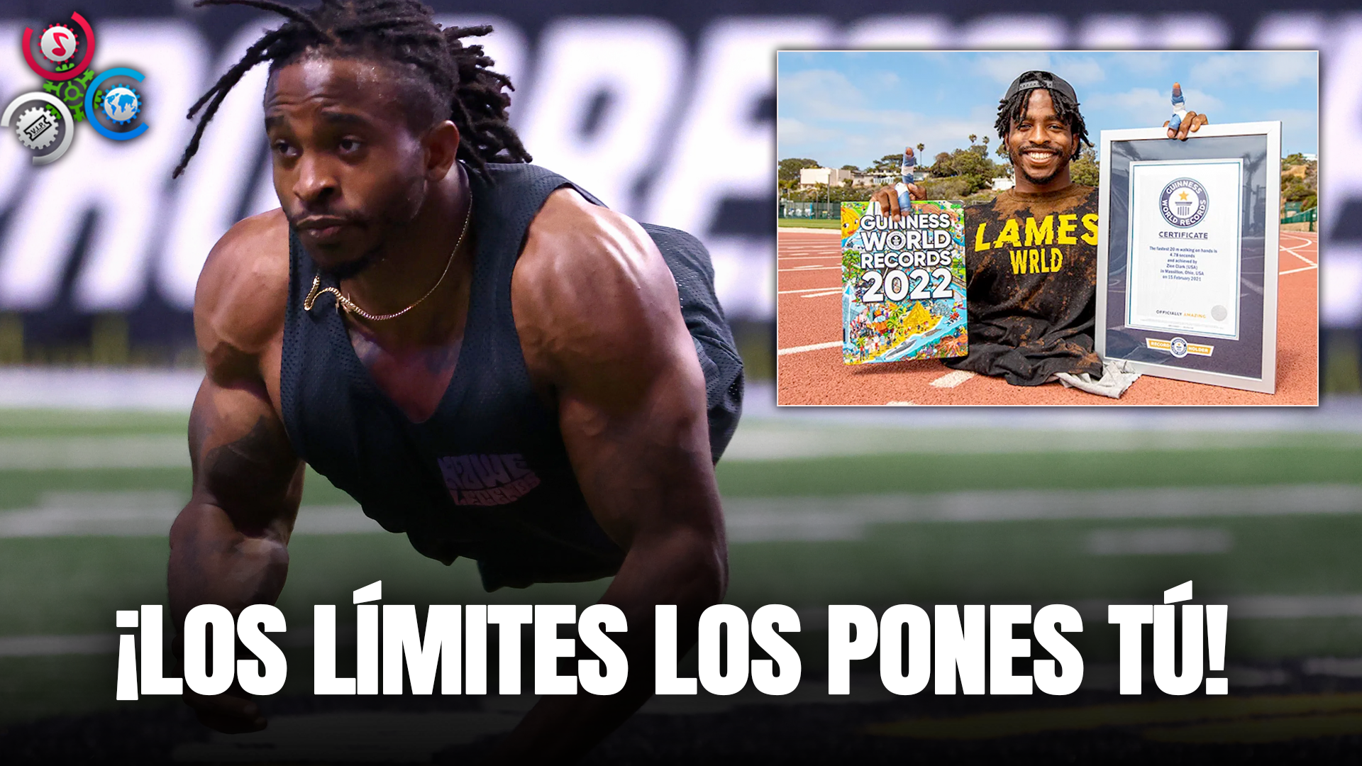 Hombre Que Nació Sin Piernas Rompe Récord Mundial Corriendo Con Las Manos