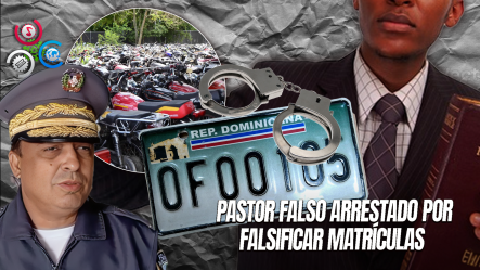 Hombre Se Hacía Pasar Por Pastor Para Robar Motocicletas Y Falsificar Matrículas En Santiago