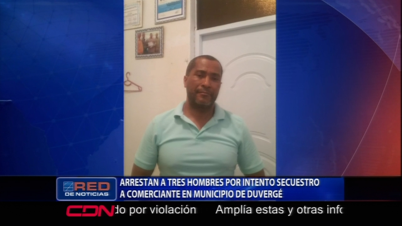 Autoridades En Duvergé Apresaron A Tres Hombre Por Intento De Secuestro A Un Comerciante