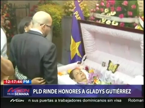 PLD Rinde Honores A Gladys Gutierrez #Video
