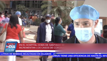 Se Incrementan Los Casos De Ingresos Con Coronavirus En Santiago