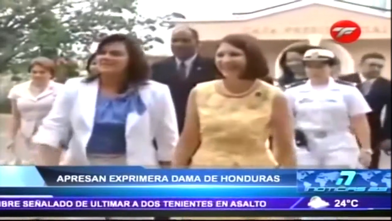 Apresan A La Ex Primera Dama De Honduras