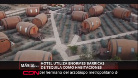 Hotel Utiliza Enormes Barricas De Tequila Como Habitaciones