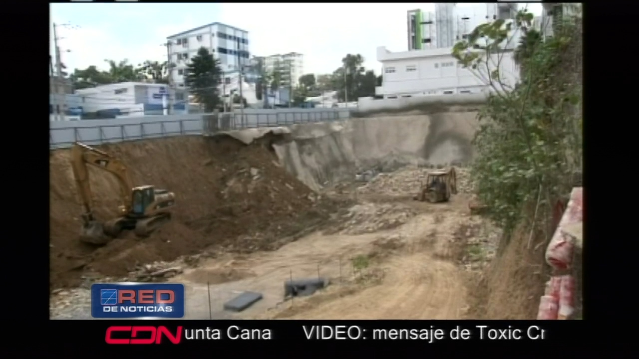 La DIGESETT Y La Alcaldía De Santiago Viabilizan El Tránsito Ante El Colapso De Muro Y Tramo De La Calle Bisonó Toribio