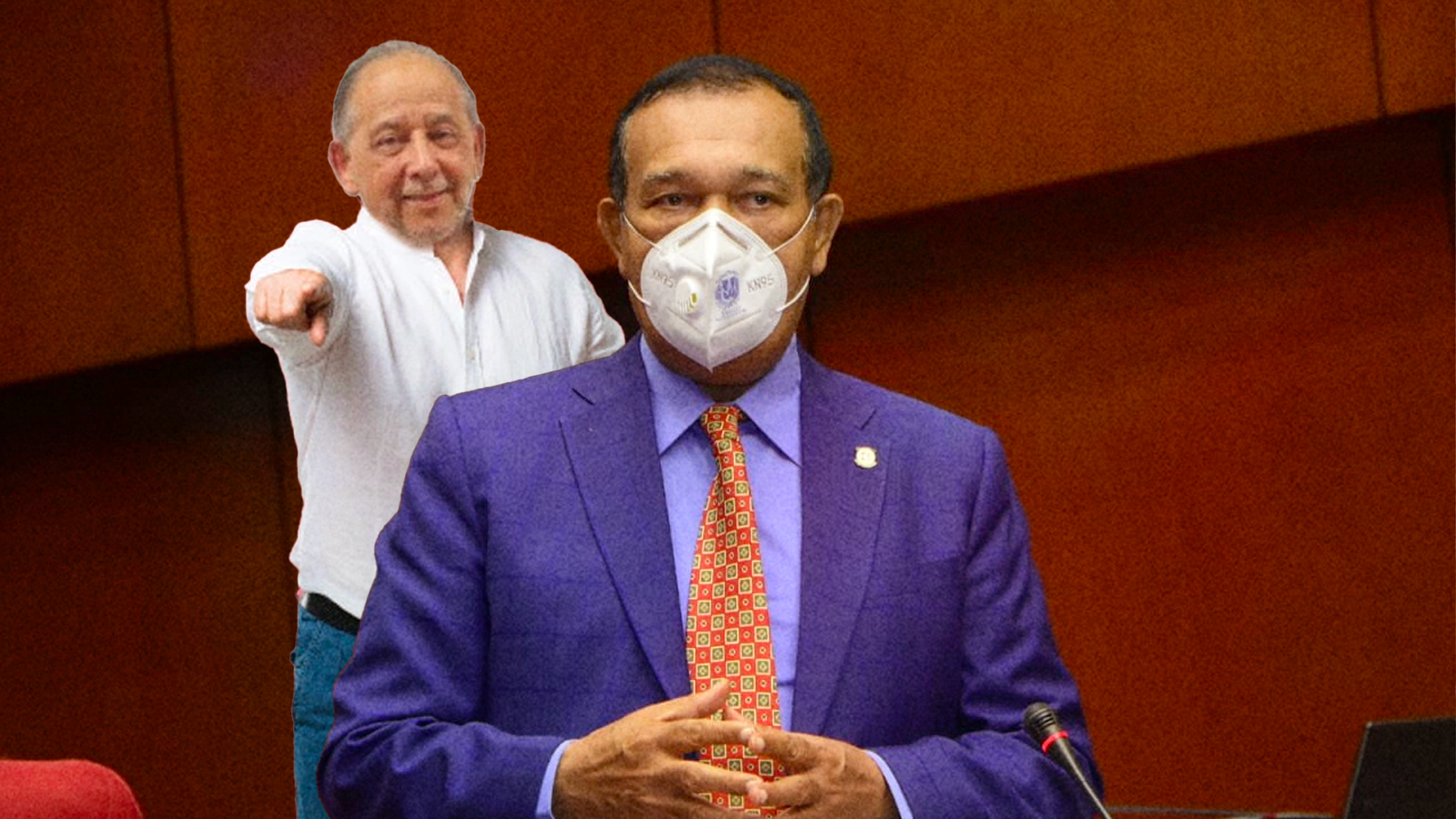 Huchi Lora Se Burla De Antonio Marte En Medio Del Programa; No Aguantó La Risa