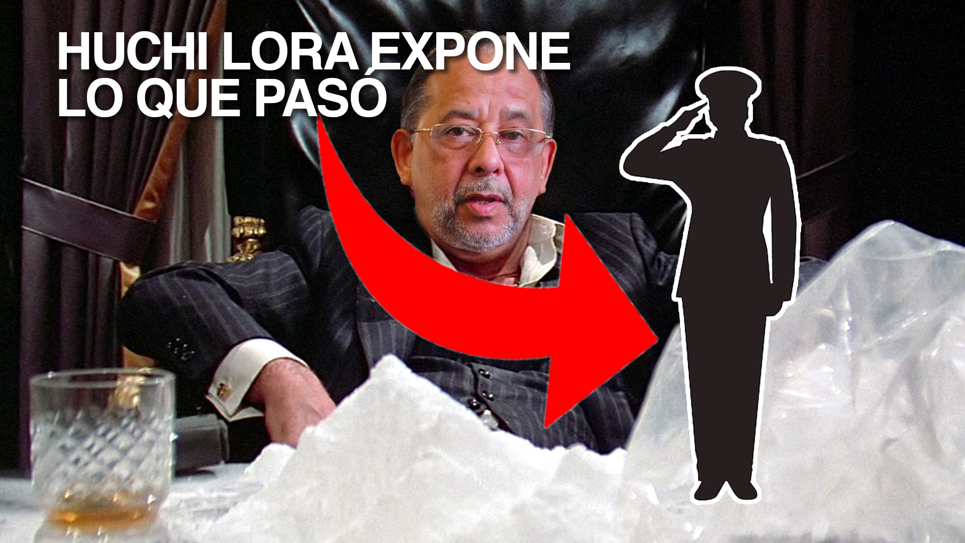 Huchi Lora Expone Al Militar Que Más Se Benefició Del Tráfico De Drogas