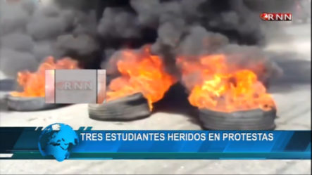 Tres Estudiantes Heridos En Protestas En Navarrete