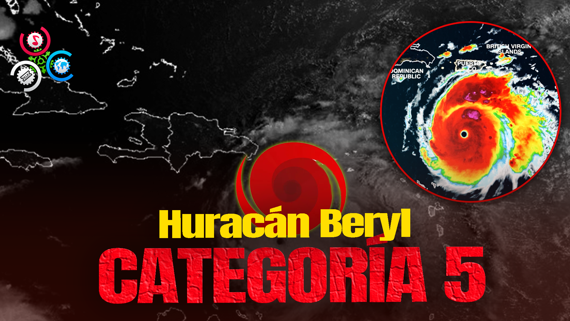 Trayectoria Del Huracán Beryl :Ubicación Actual Y Destino En Tiempo Real