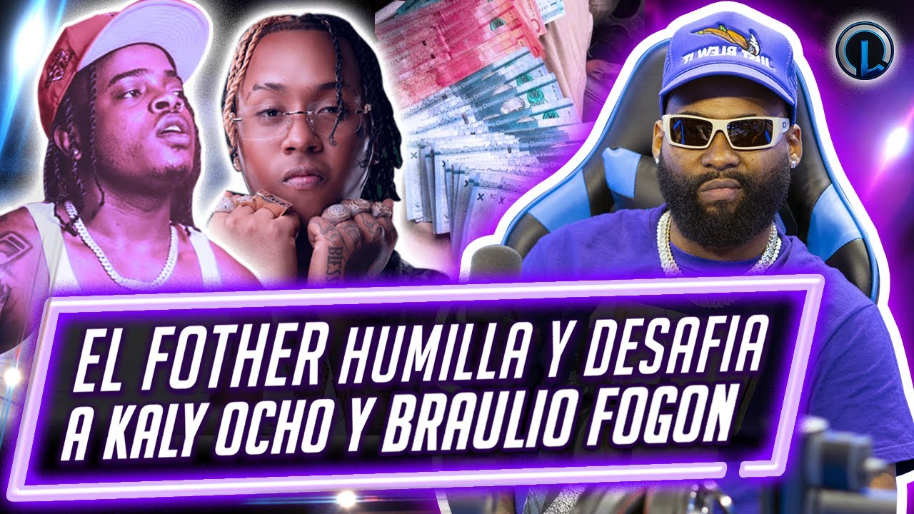 EL FOTHER SACA BOLSA DE DINERO Y BARRE EL PISO CON BRAULIO FOGÓN Y KALY OCHO