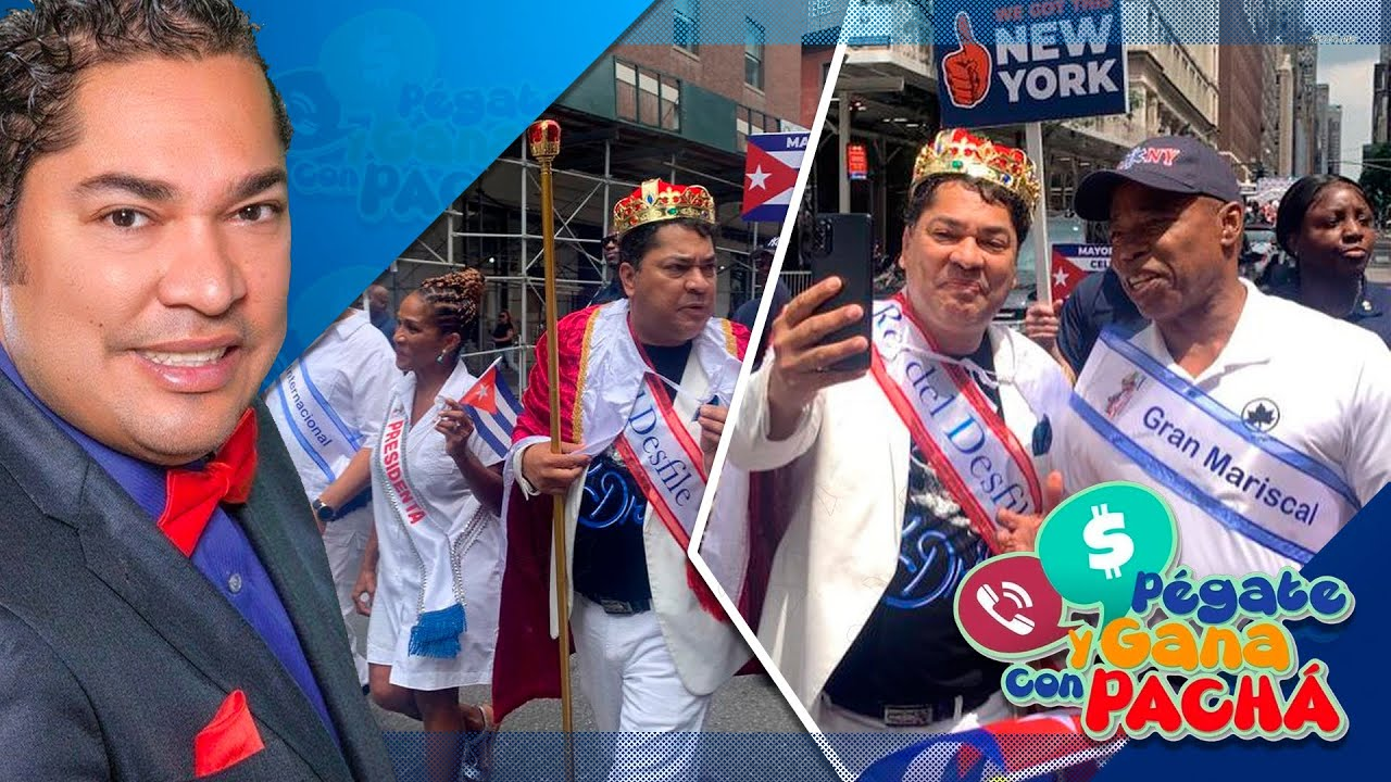 El Pachá Sobre Su Elección Como REY Del Desfile Cubano | Pégate Y Gana Con El Pachá