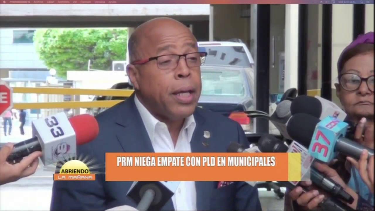 PRM Niega Empate Con PLD En Municipales