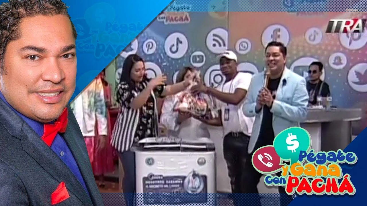 Jeniffer Marchena Hace Entrega Al Ganador De La Lavadora | Pégate Y Gana Con El Pachá