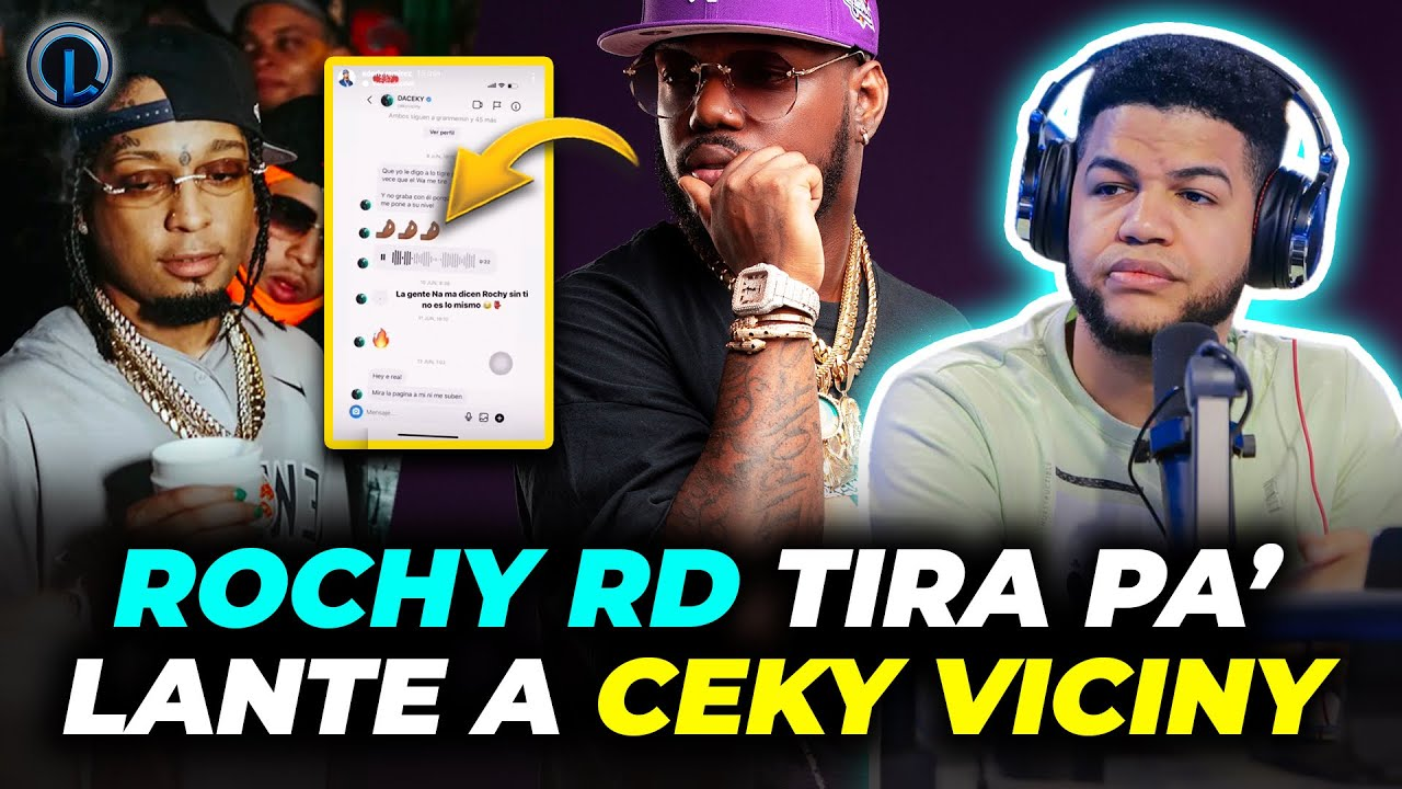 Rochy RD Humilla A Ceky Viciny Y Publica Conversación De WhatsApp