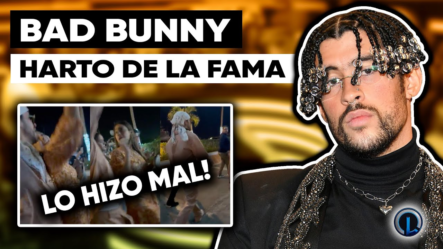 Bad Bunny Se Hartó De La Fama Y Explota Con Fanática De Mala Manera