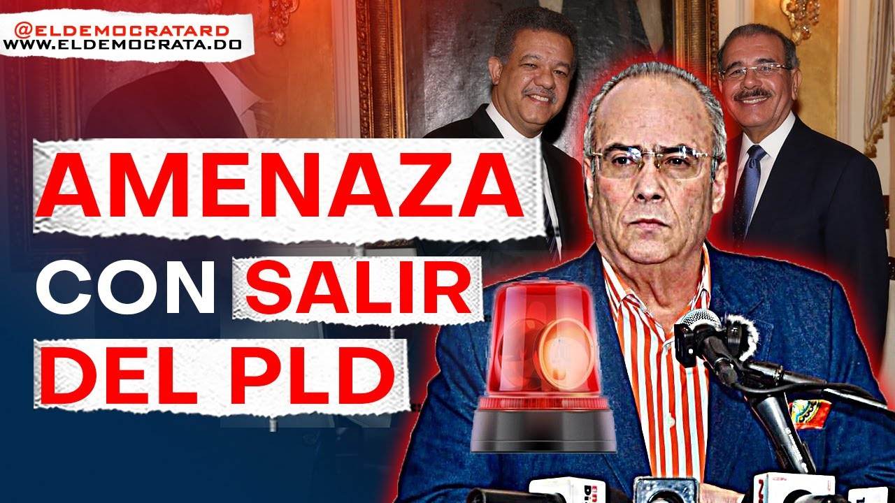 Pacto Secreto De Danilo Y Leonel. Mariotti Amenaza Con Abandonar El PLD Por Leonel