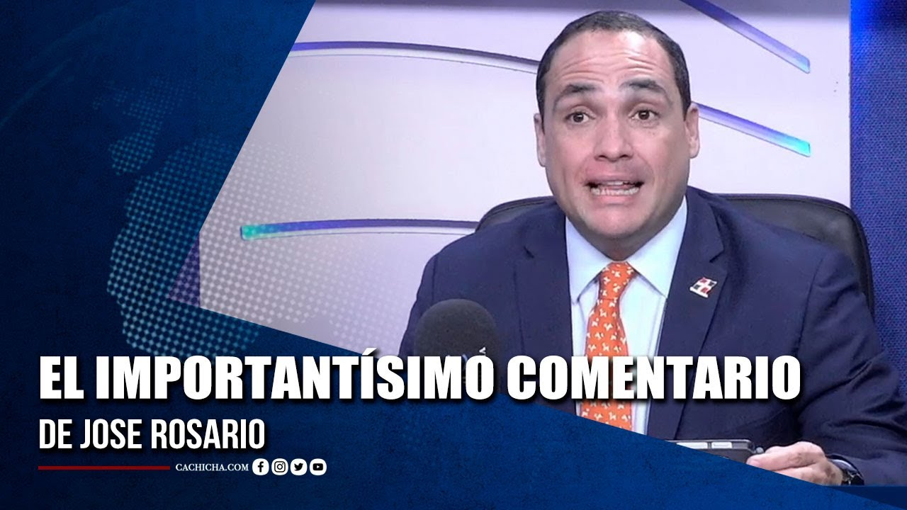 El Importantísimo Comentario De Jose Rosario | Tu Tarde