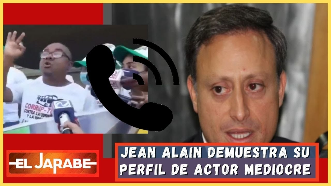 Marino Zapete Dice Que Jean Alain Demuestra Su Perfil De Actor Mediocre