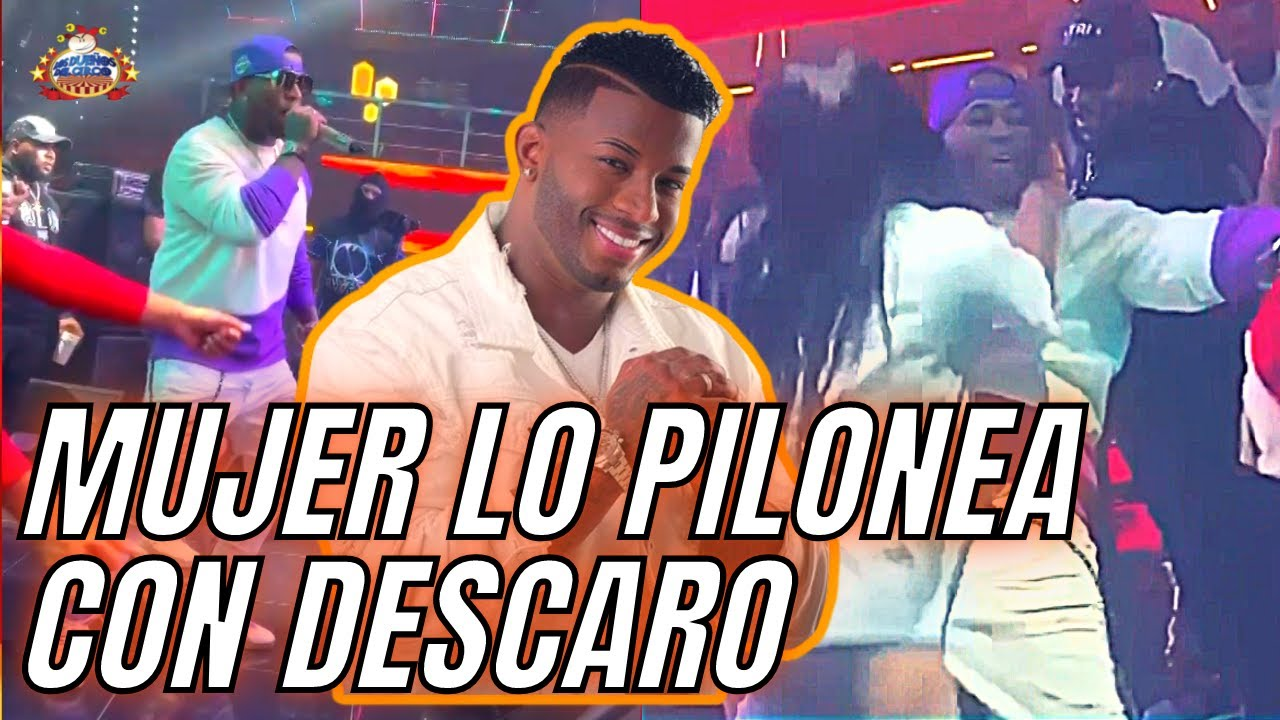 Mujer Se Le Encarama A Crazy En Tarima. Pone Locas A Fans