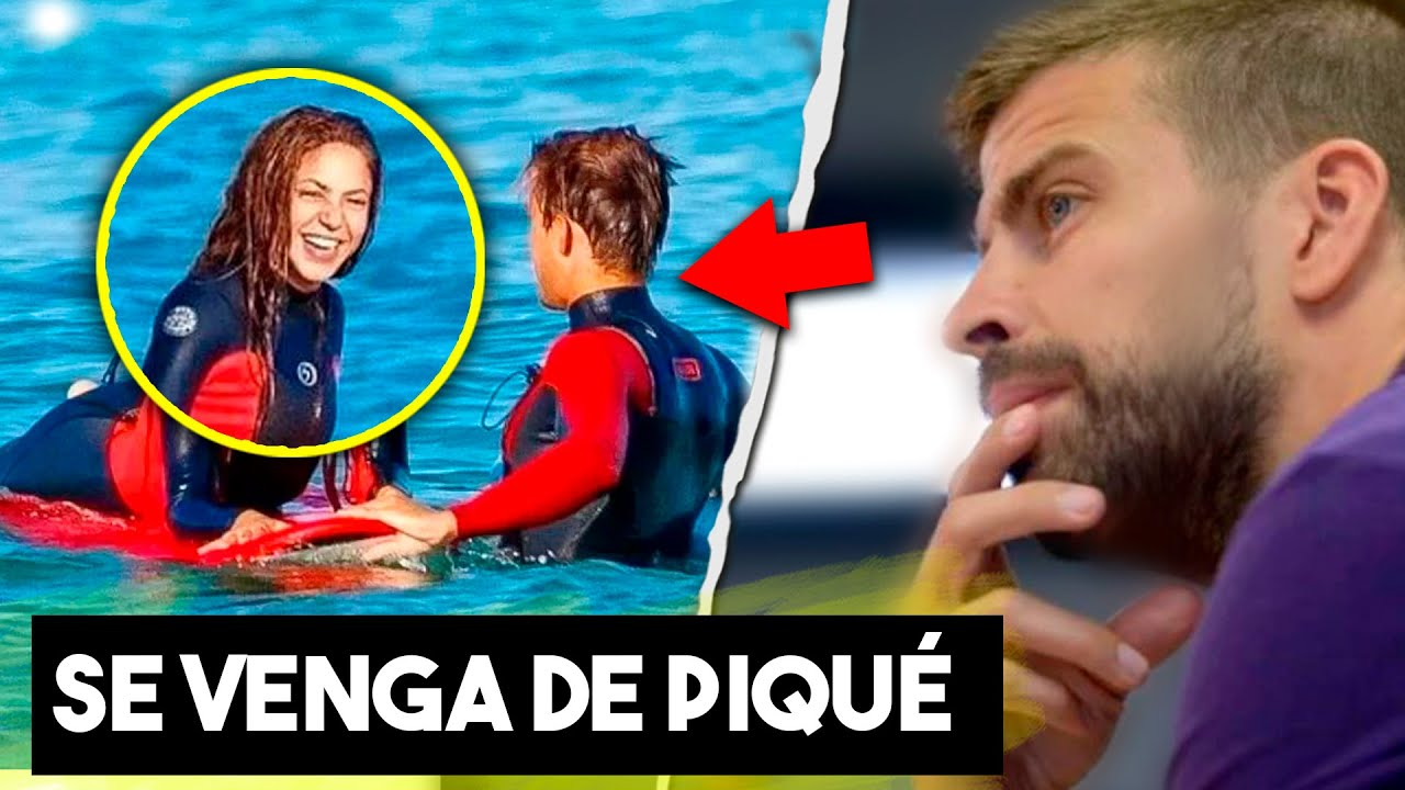 Shakira Humilla A Piqué: Aparece En La Playa Con Hombre Misterioso