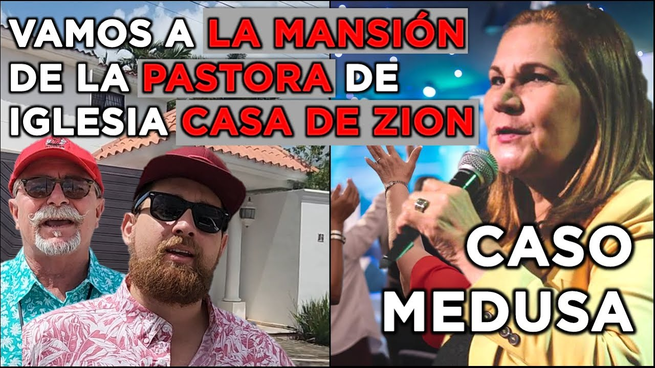 SOMOS PUEBLO REVELA LA MANSIÓN Y LA IGLESIA DE LA PASTORA DEL CASO MEDUSA | VIANELA PIMENTEL