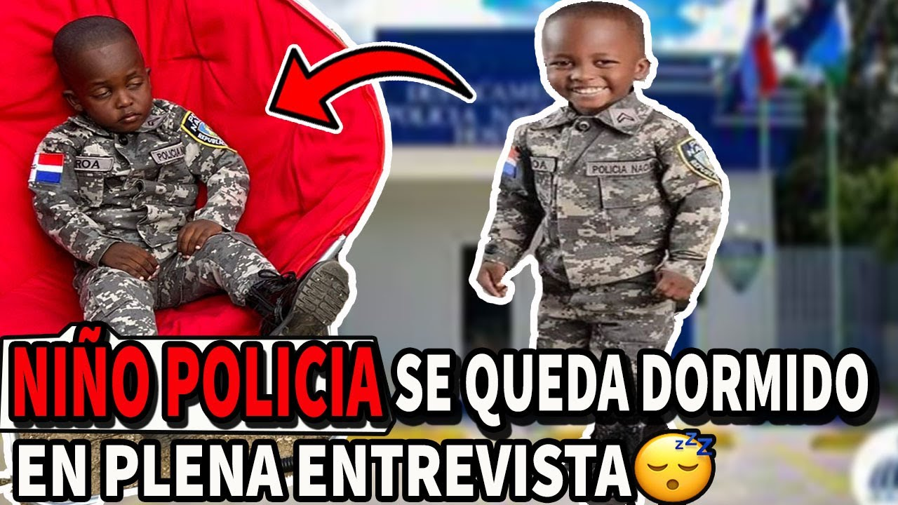EL NIÑO QUE SUEÑA CON SER POLICÍA