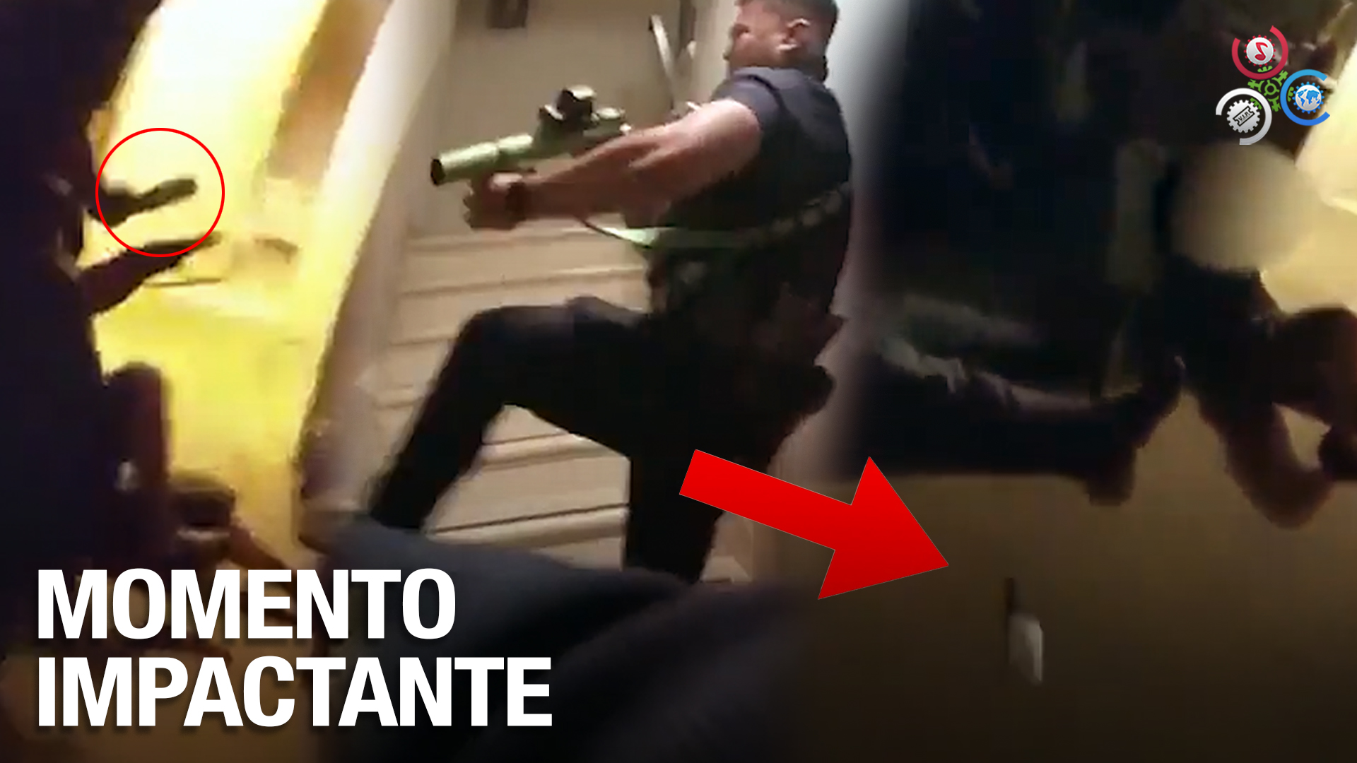 ¡Impactante! Hombre Amenaza A Su Madre Con Cuchillo Y No Creerás Lo Que Hace La Policía
