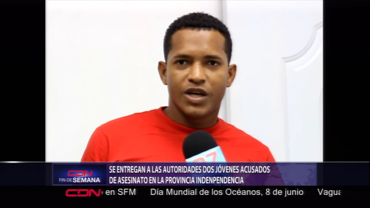 Se Entregan A Las Autoridades Dos Jóvenes Acusados De Asesinato En La Provincia Independencia