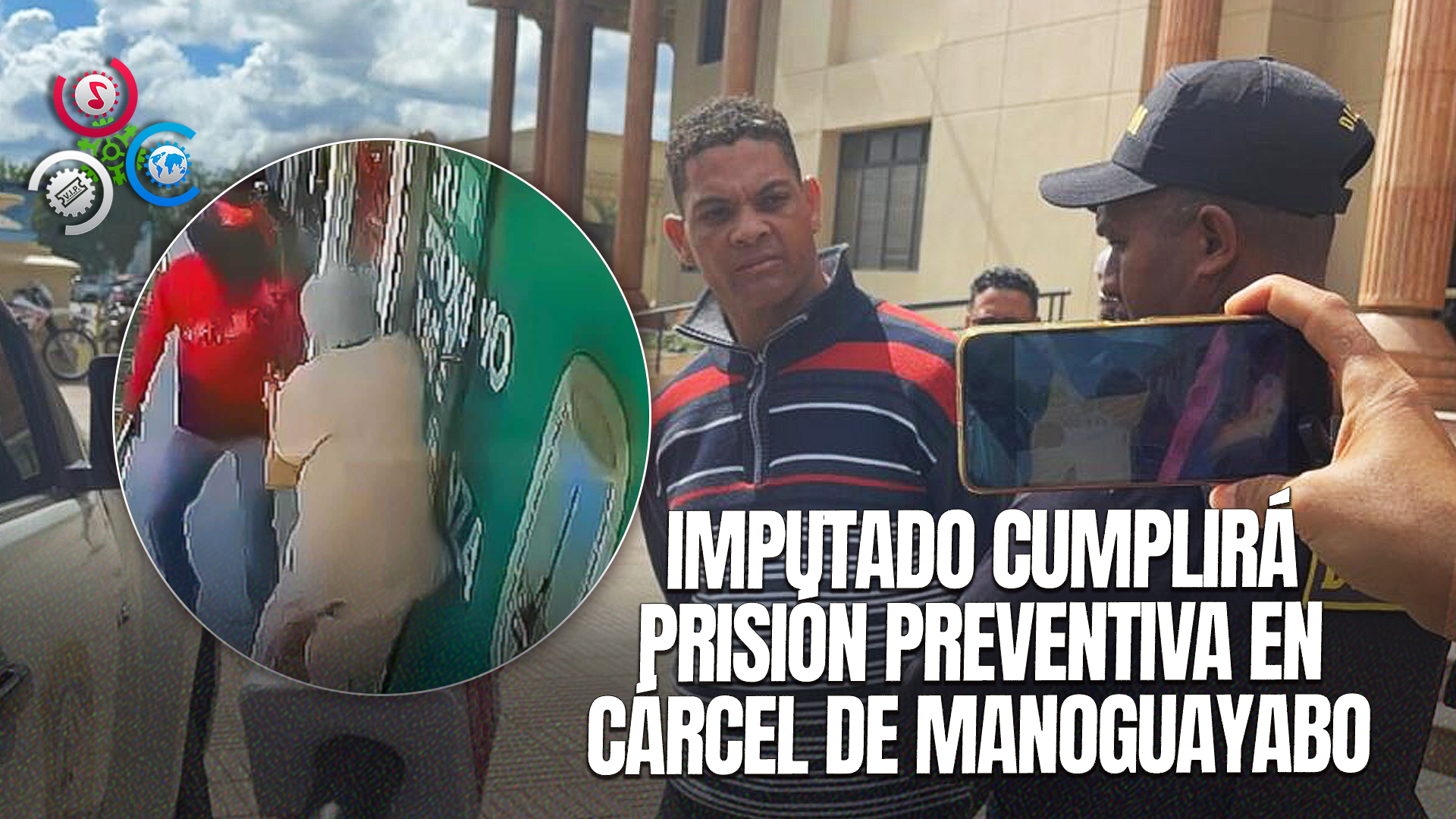 Imponen Tres Meses De Prisión Preventiva  Agente Penitenciario Acusado De Asalto En Santiago