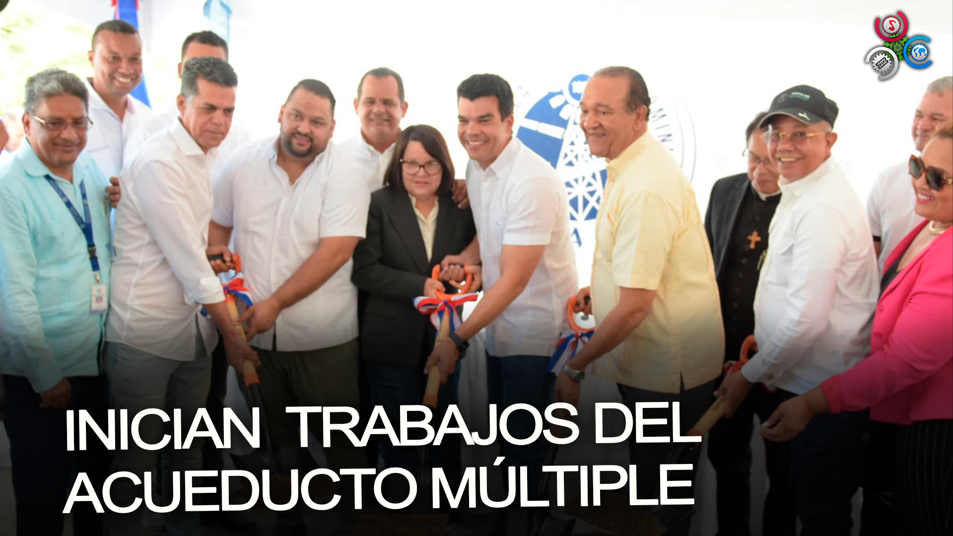 INAPA Deja Iniciados Trabajos Acueducto Múltiple De Monción-Sabaneta, Santiago Rodríguez