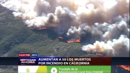 Aumenta A 50 Los Muertos Por Incendio En California