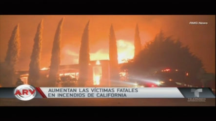 Aumentan Las Víctimas Fatales En Incendios De California