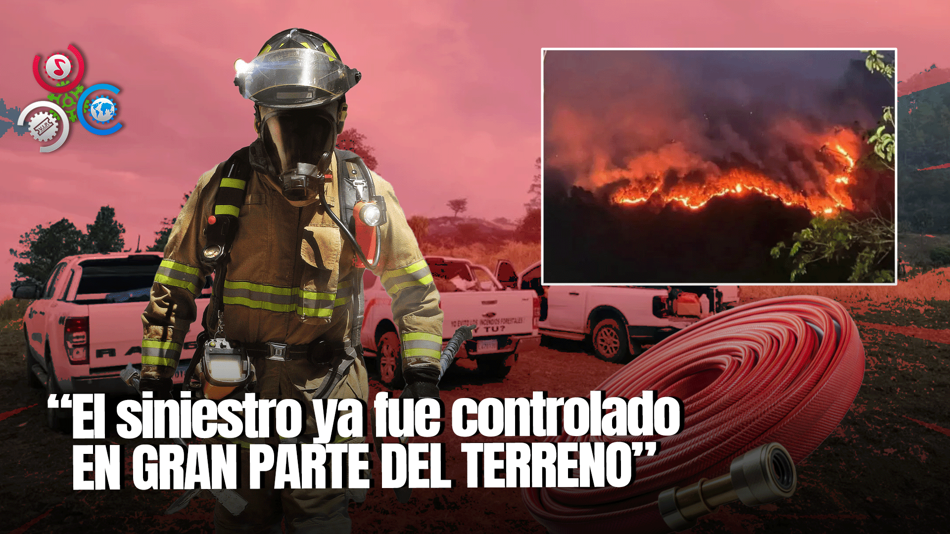 Sofocan Incendio Forestal Que Afectó Las Lomas De San José De Ocoa